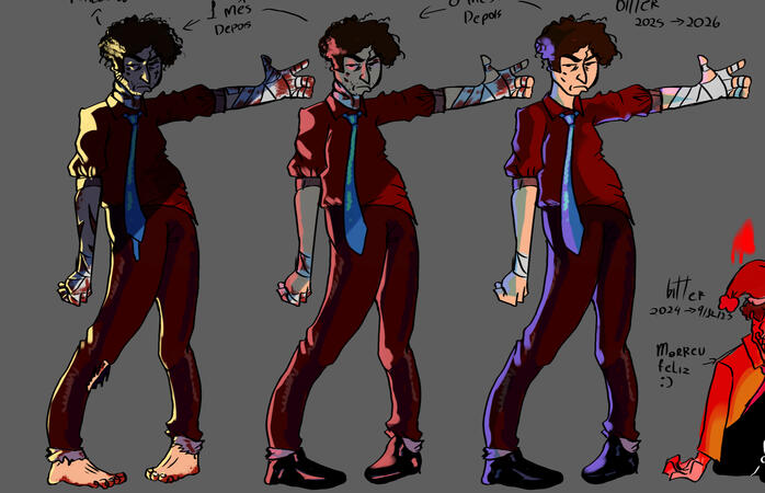 My oc evoluction My oc evoluction