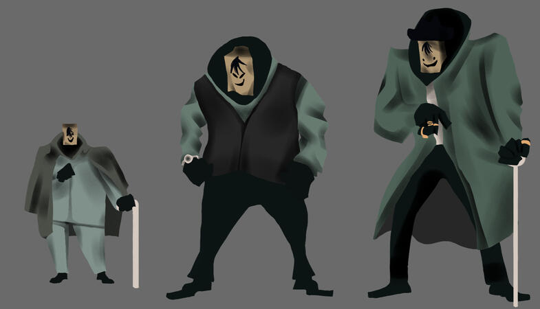 model sheet for a project (that is unfinish)