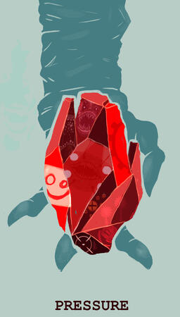 An fannart of pressure