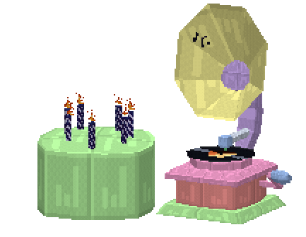 I made this for my bithday, I have more stuffs of it, but are images more than 2mb, so carrd don't allowed, but i can change after