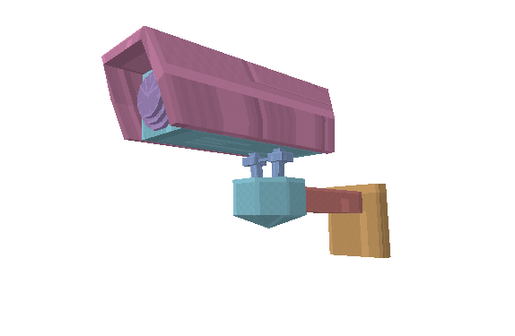 A security camera, just made for fun.